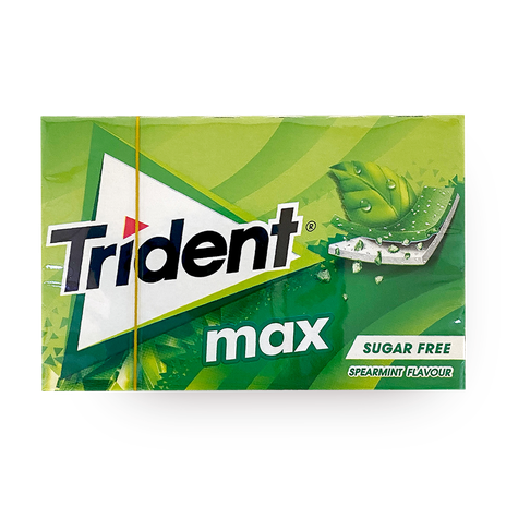 Жевательная резинка Trident Max мята без сахара 23 г купить в Москве