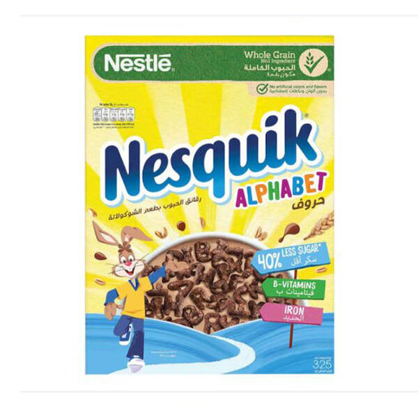 Nesquik Alphabet Abc Cereal 325Gm
