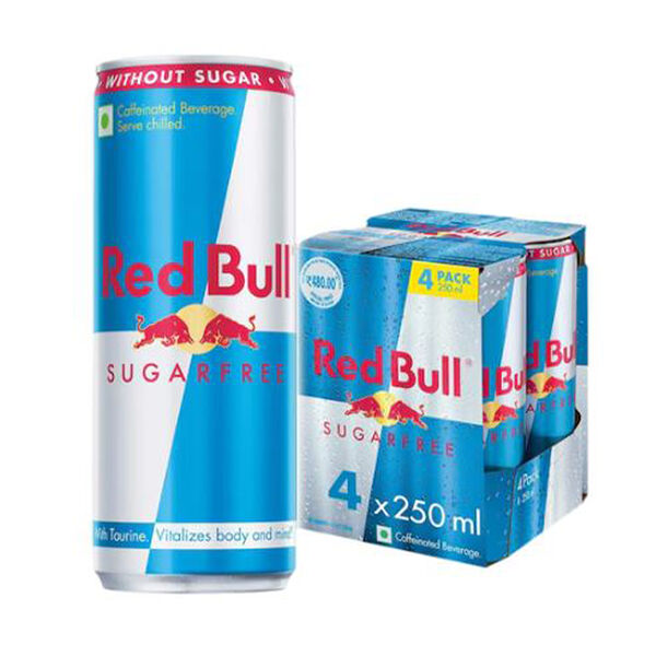 Red Bull Sugar Free Energy Drink ( 250Ml X 4 )