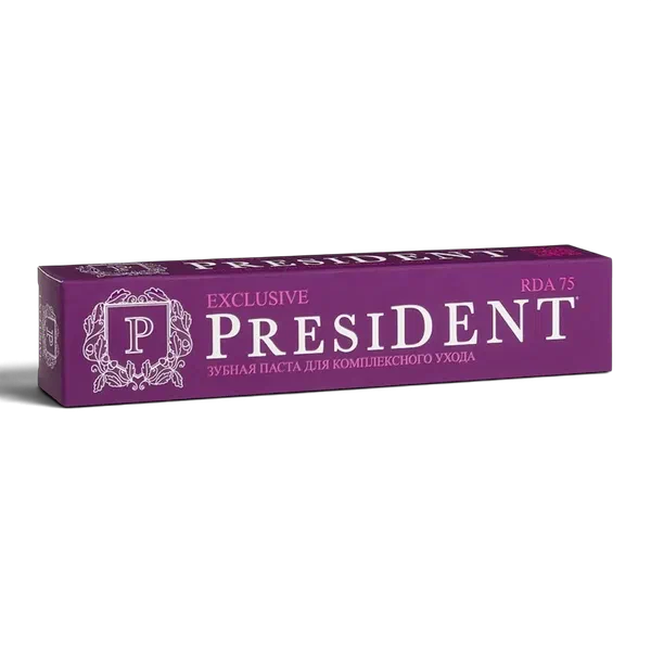President Exclusive  кам көрүү комплекстиш пастасы 75мл