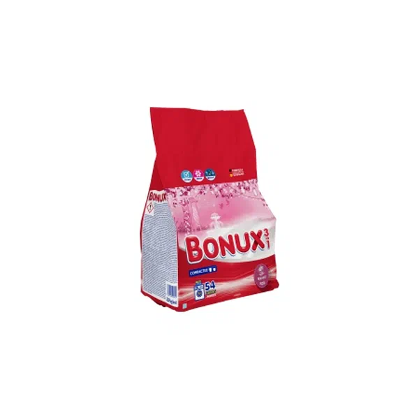 BONUX 3-IN-1 HIGH SUDS ROSE GARDEN LAUNDRY POWDER 100G