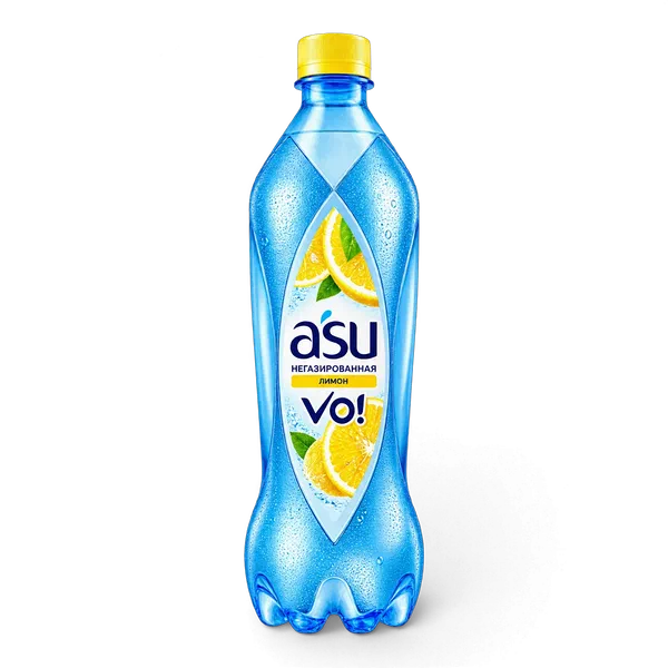 Asu VO! лимонная ашкана суусу б/г 1л п/б