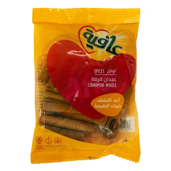 AFIA WHOLE CINNAMON BARK PREMIUM TRADITIONAL WOOD SPICE 100G