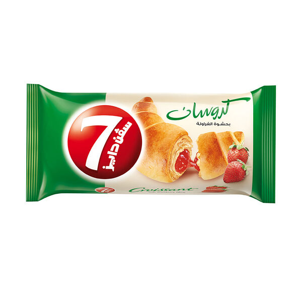7Days Croissant With Strawberry Jam Filling