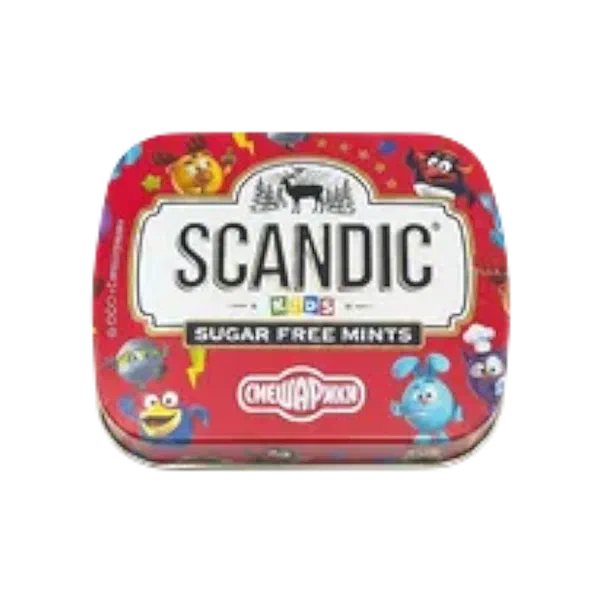 Конфеты SCANDIC б/с Смешарики Малина 14г