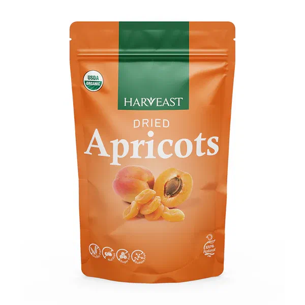 TP HRVST DEHYDRATED APRICOT 220G - DEHYDRATED APRICOT DRIED FRUIT
