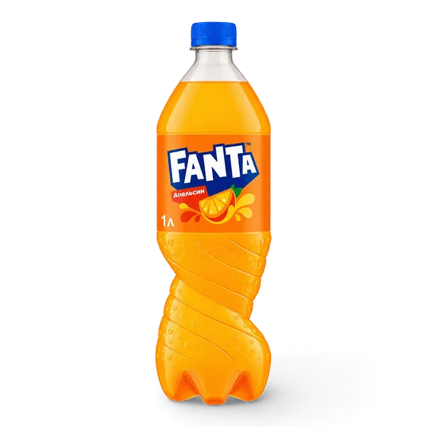 Напиток Fanta апельс газ 1л п/б ККББ Кыргызстан 12