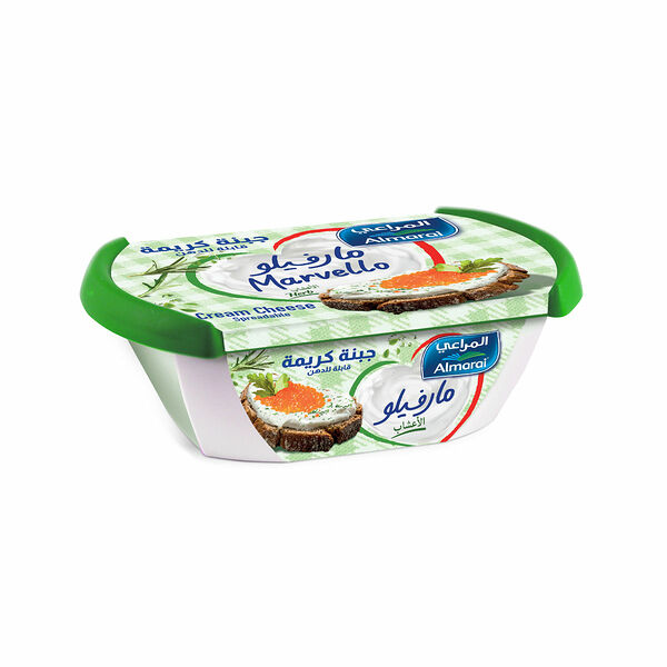 Almarai  Marvello Herb Cream Cheese 200G Tub