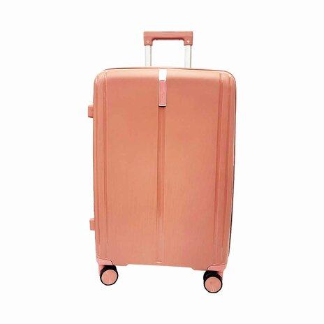Abs Travel Trolley Pink 24 Inch