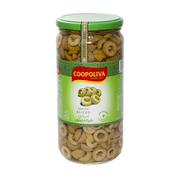 Coopoliva Green Slic Olive 360 Gm