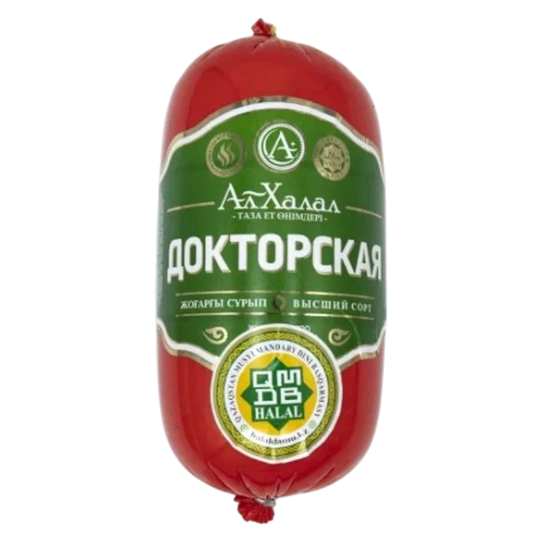 Колбаса Ал Халал Докторская Вязанка 395г