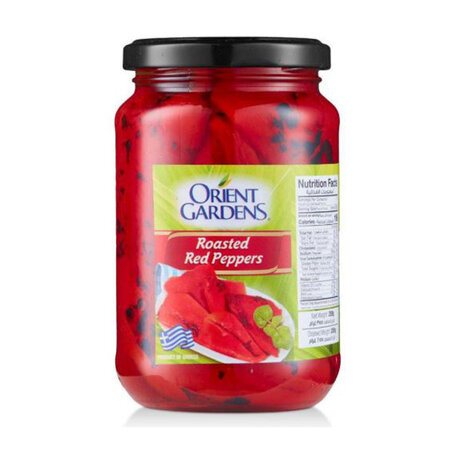 Orient Gardens Roasted Red Peppers 355Gm