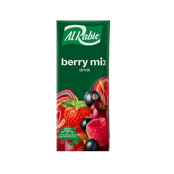 Alrabie Berry Mix Drink 185Ml