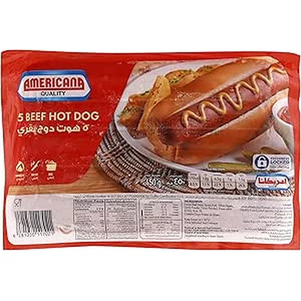 AMERICANA CLASSIC BEEF HOT DOGS FOR GRILLING 450G