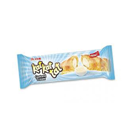 Ulker Kat Kat Tat Custard Cream Puff Pastry 24Gm