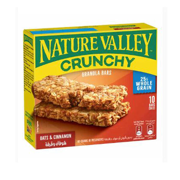 Natrue Valley Crunchy Grnla.Cinnmn Cerl Bar 42G X5