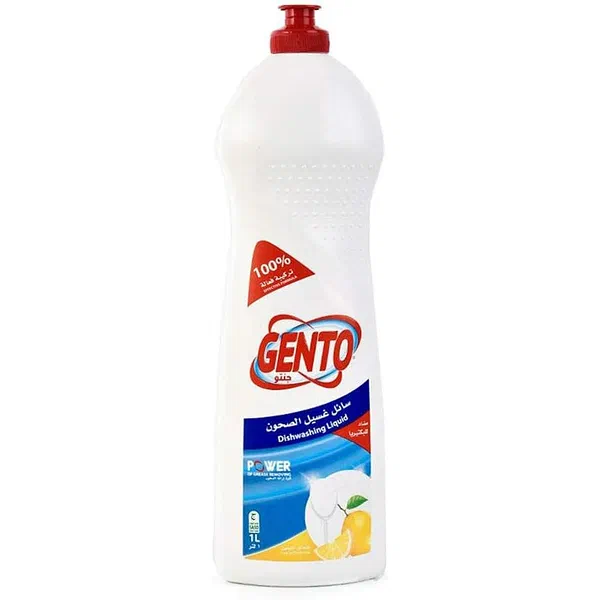 GENTO ORIGINAL TRADITIONAL FORMULA DISHWASHING LIQUID 1 LITER