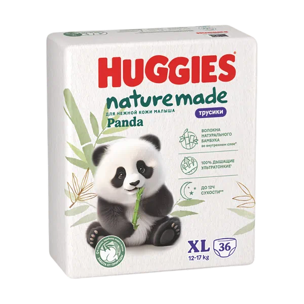 Трусики детск Huggies Panda 5 (12-17кг) 36шт