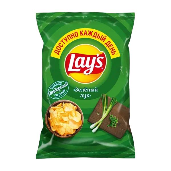 Lay's Кок пияз чипсылары 70г