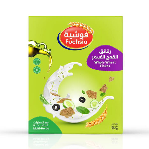 Fuchsia Whole Wheat Multiherbs  Flakes