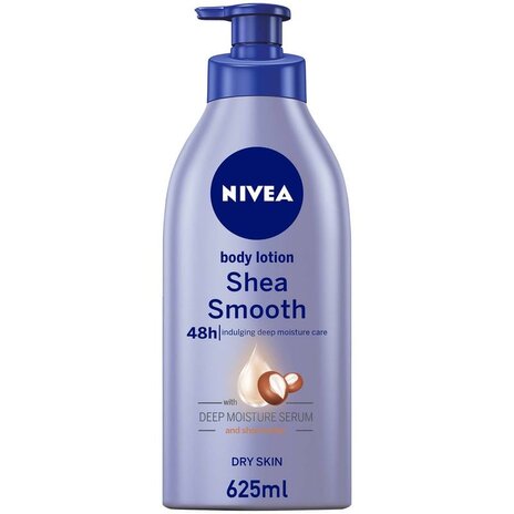 Nivea Body Lotion Smooth Shea Butter 625 Ml