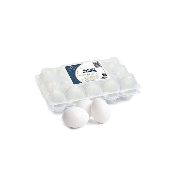 Rahima White Eggs 15Pcs
