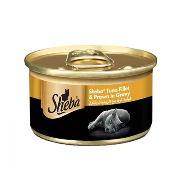 Sheba Tunaprawn In Seafod Cat Food 85G