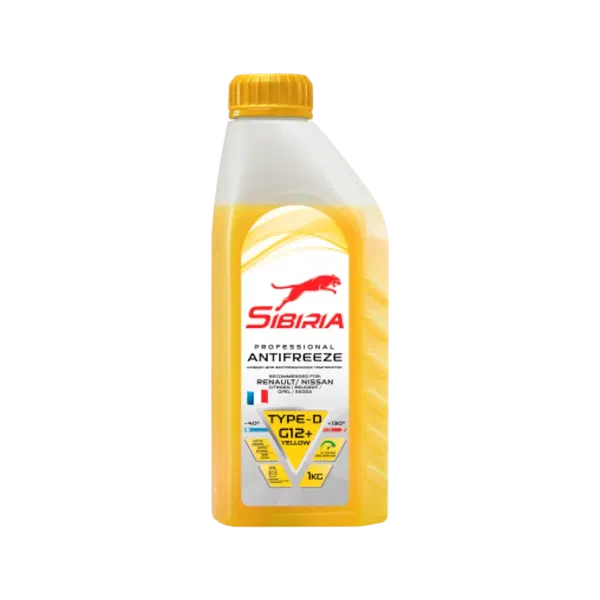 Антифриз Sibiria Antifreeze G-12 жел