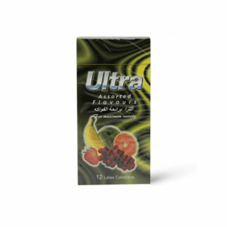Ultra Condoms Astd Flavourd12S