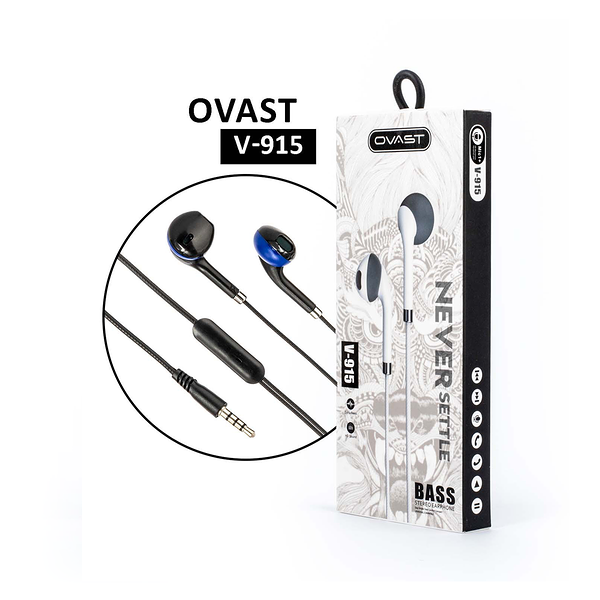 Ovast Wired Headphones1 Meter V-915