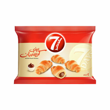 7Days Mini Croissant With Cocoa Cream Filling