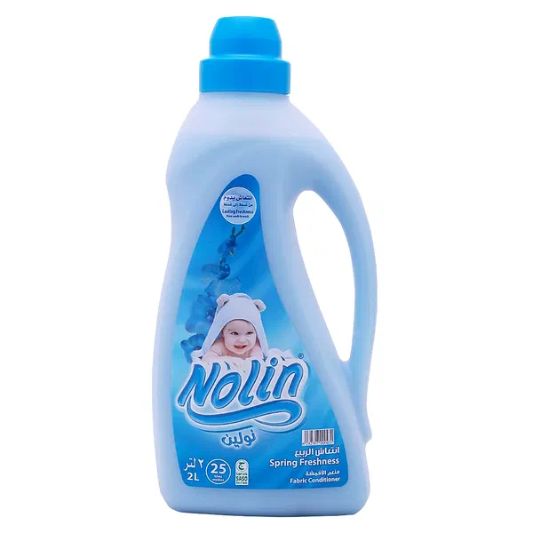 NOLIN SPRING FRESH CONCENTRATED FABRIC SOFTENER 2 LITER