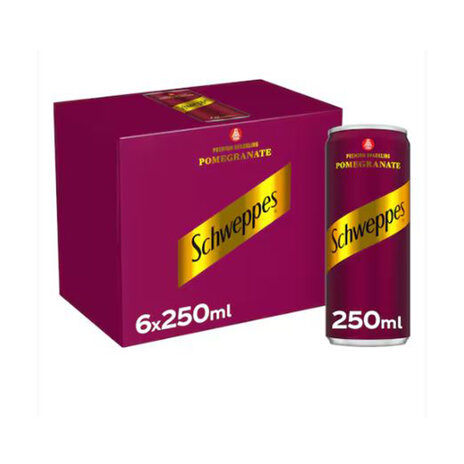 Schweppes Pomegranate Can ( 250Ml X 6 )