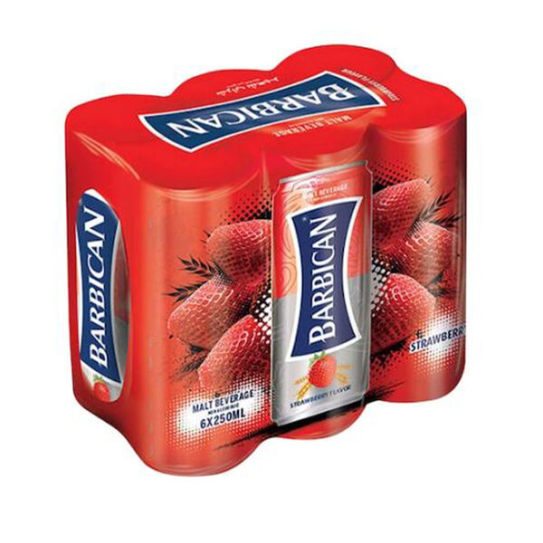 Barbican.Strwbry Can 6X250Ml