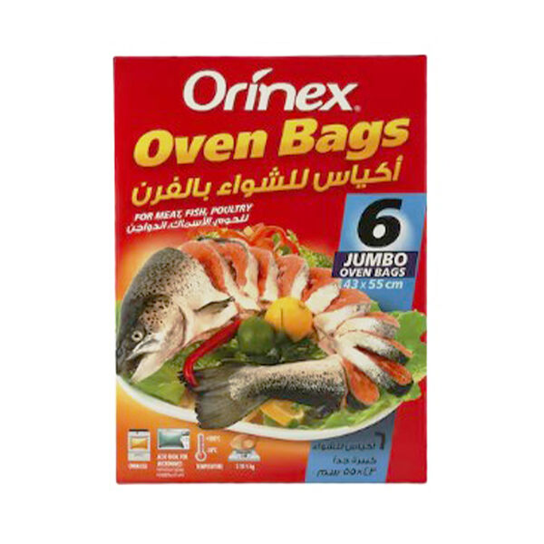 Orinex Oven Bags Jumbo 6 Pcs