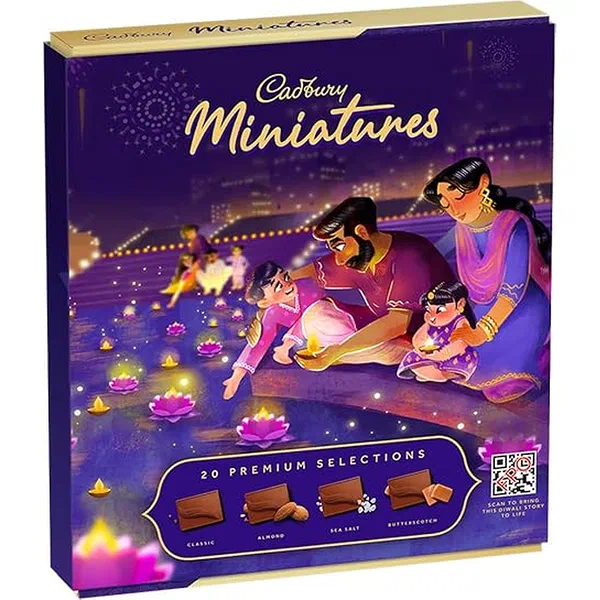 CADBURY MINIATURES 200G - ASSORTED MINI CHOCOLATE GIFT BOX