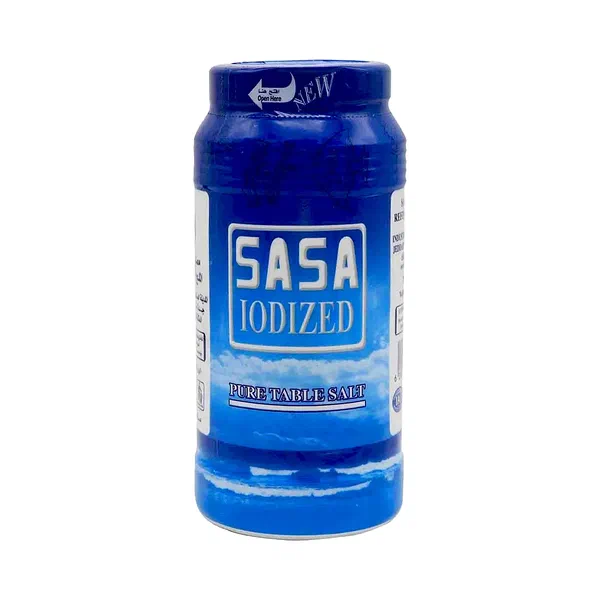 SASA TRADITIONAL IODIZED SALT FINE HIGH-PURITY GRAINS 700G