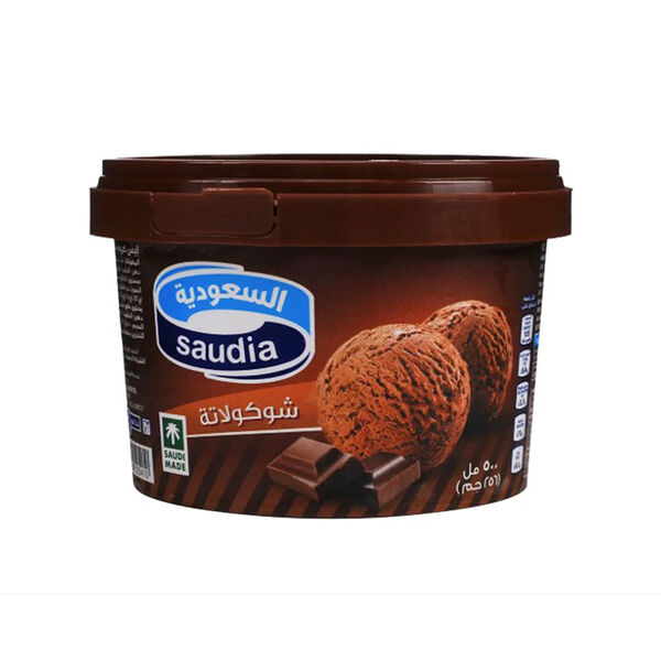 Saudia Choco Ice Cream 500 Ml