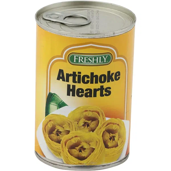 FRESHLY PREMIUM ARTICHOKE HEARTS IN BRINE 400G CAN