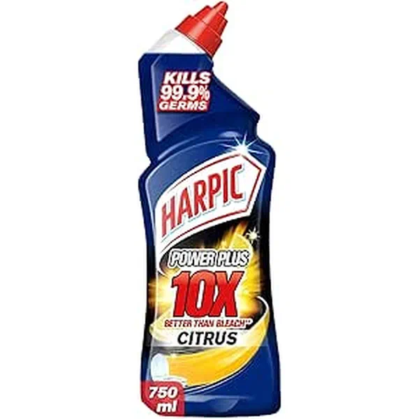 HARPIC POWER PLUS CITRUS FRESH HIGH-INTENSITY TOILET CLEANER 750ML