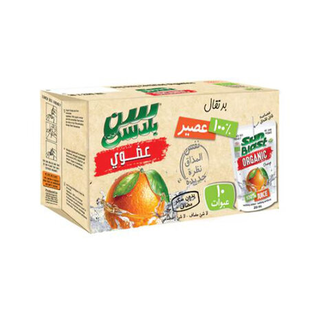 Sunblast Original Orange Juice 200 Ml X10
