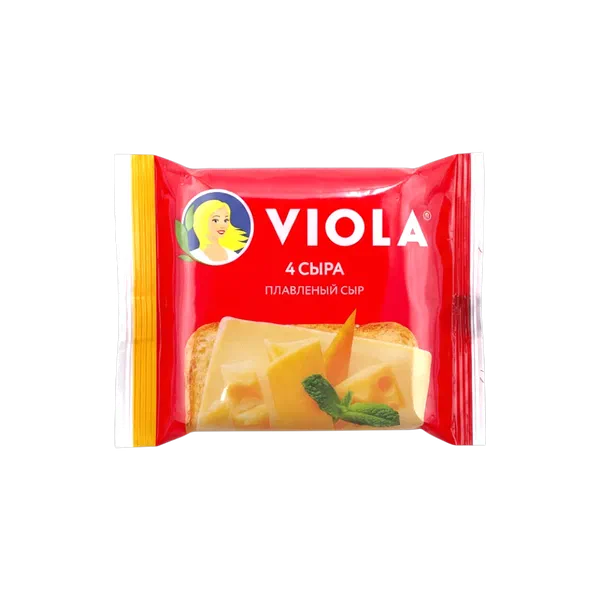 Сыр Valio VIOLA плав четыре сыра 140г слайсы
