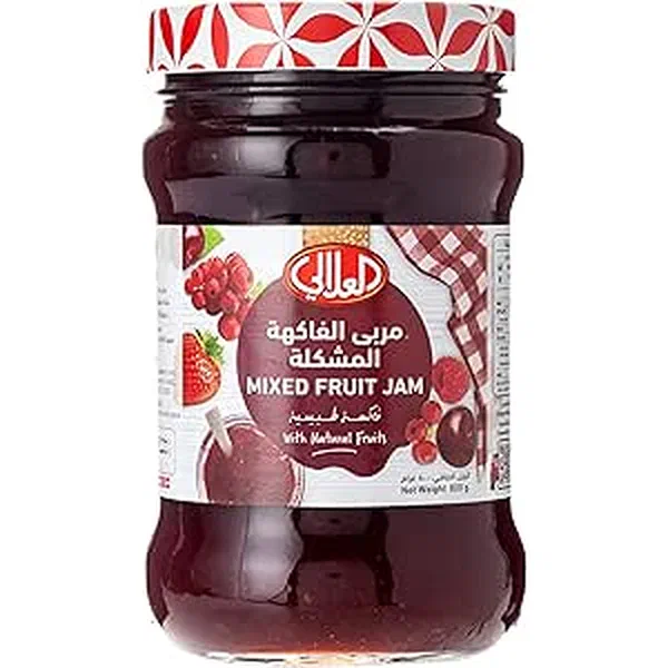 AL ALALI PREMIUM MIXED FRUIT JAM ASSORTED GARDEN PRESERVE 400G