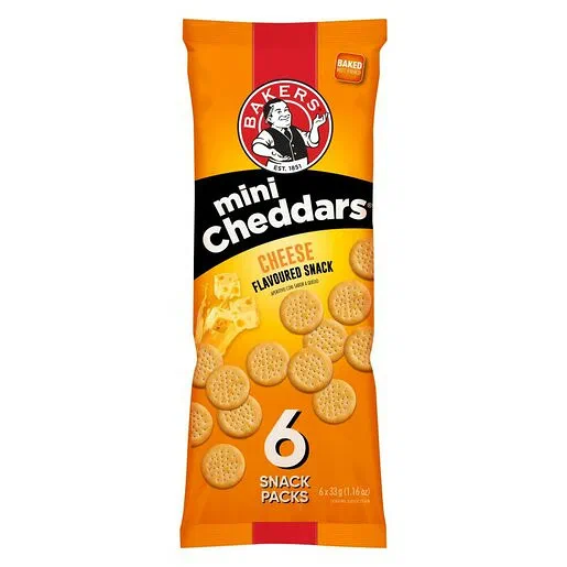 Mini Cheddars Cheese Strip 8x33g