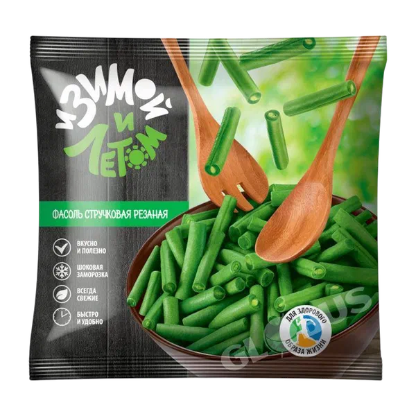Фасоль стручковая И зимой и летом заморож. 400г РЦ