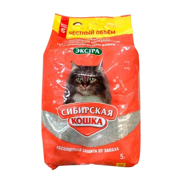 Наполн д/кош туалет Сибирская Кошка экстра 5л GL