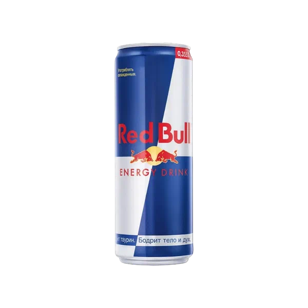Напиток Red bull Энергет безалк. 355мл ж/б Red bull Голландия 20