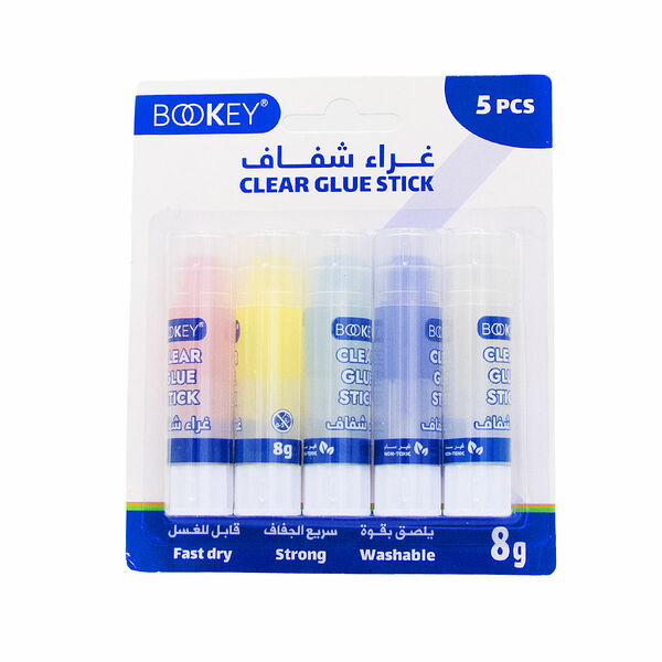 Clear Glue Stick 5 Colors 8G Bq-577
