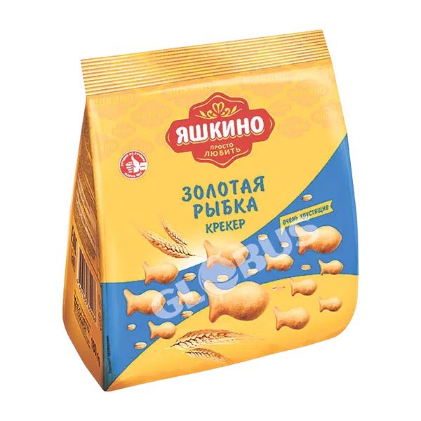 Яшкино алтын балык крекери 180г