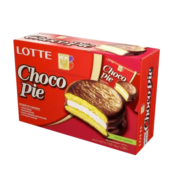 Печенье Lotte Choco pie 4шт 112г